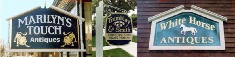 Antique Store Signs